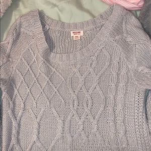 Grey Sparkly Mossimo Sweater.